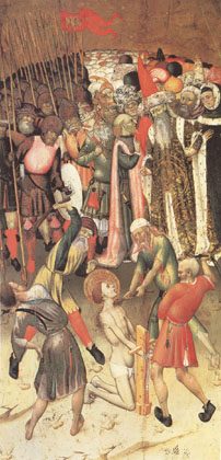 Two Scenes from the Legend of ST.George The Flagellation The Saint Dragged through the City (mk05)